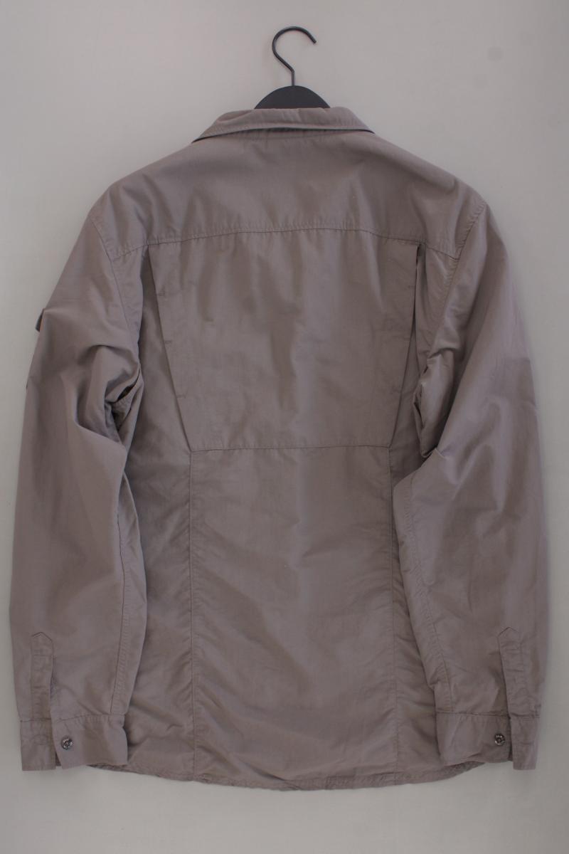 Jack Wolfskin Langarmhemd für Herren Gr. XL grau aus Polyester