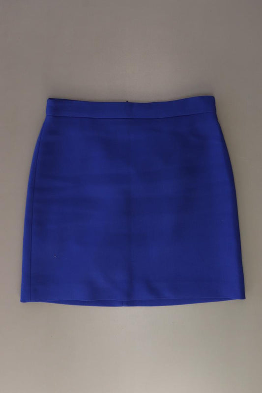 Hallhuber Bleistiftrock Gr. 38 blau aus Polyester