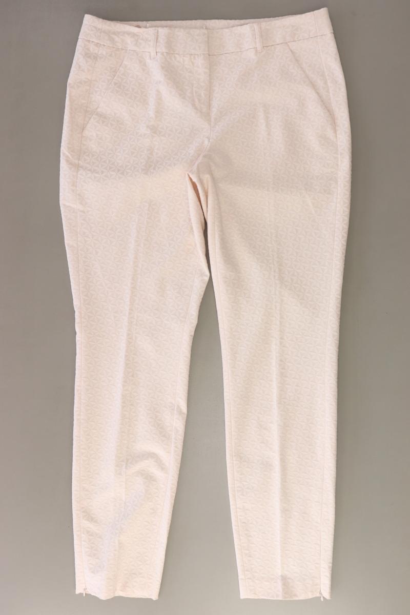 comma, Anzughose Gr. 38 rosa aus Baumwolle