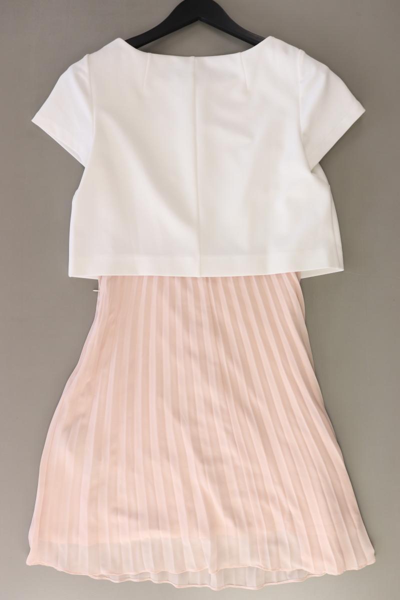 comma, Kurzarmkleid Gr. 36 rosa aus Viskose