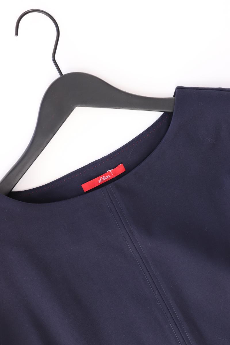 s.Oliver Etuikleid Gr. 44 3/4 Ärmel blau aus Viskose