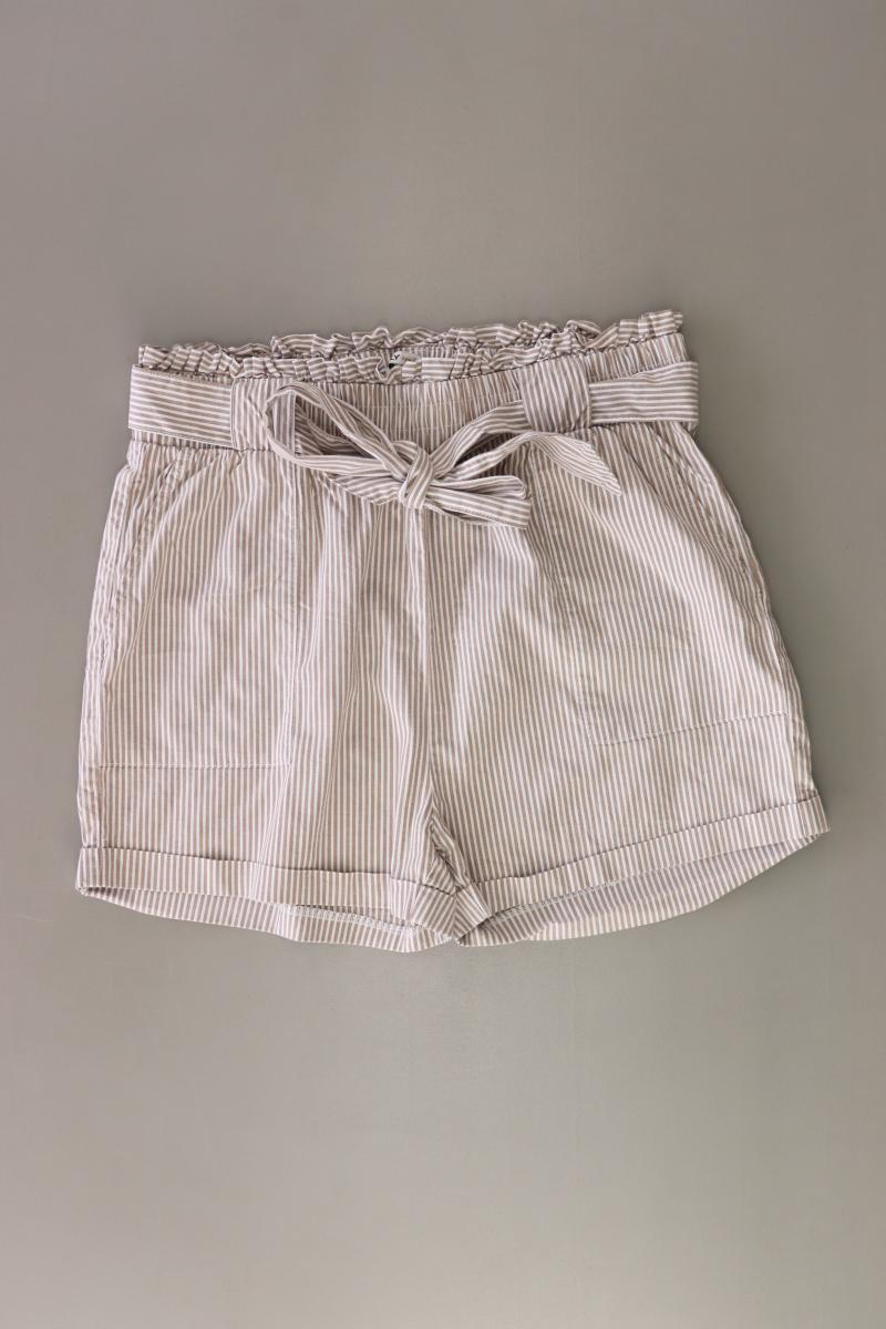 Only Shorts Gr. L gestreift braun aus Baumwolle