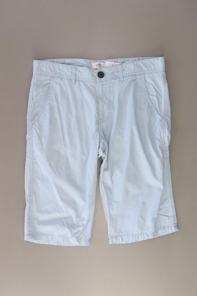 edc by Esprit Shorts für Herren Gr. W31 blau aus Baumwolle