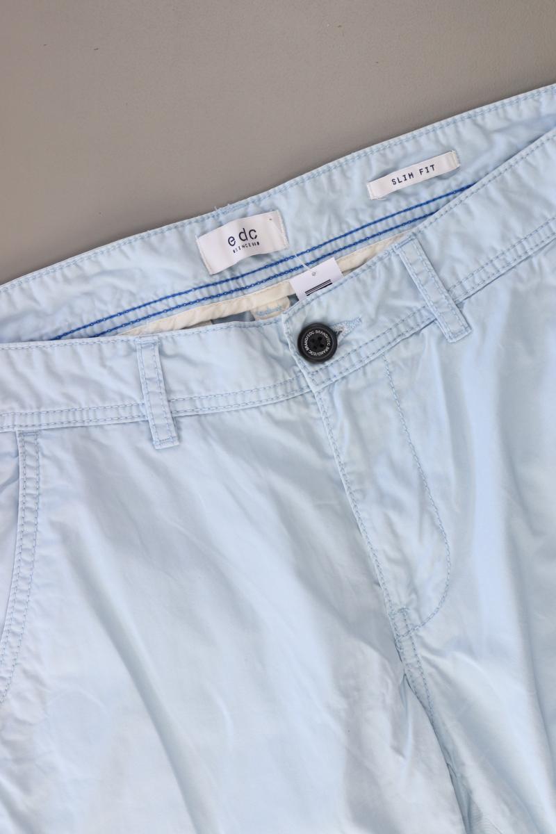 edc by Esprit Shorts für Herren Gr. W31 blau aus Baumwolle