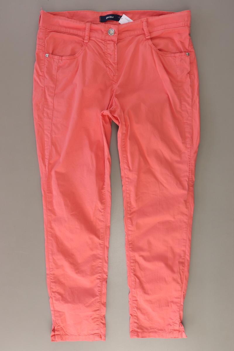 Gardeur Hose Gr. 38 orange aus Baumwolle