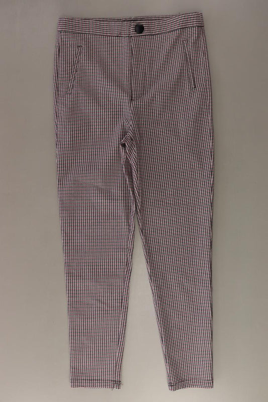 Zara Stoffhose Gr. L hahnentritt rot aus Polyester