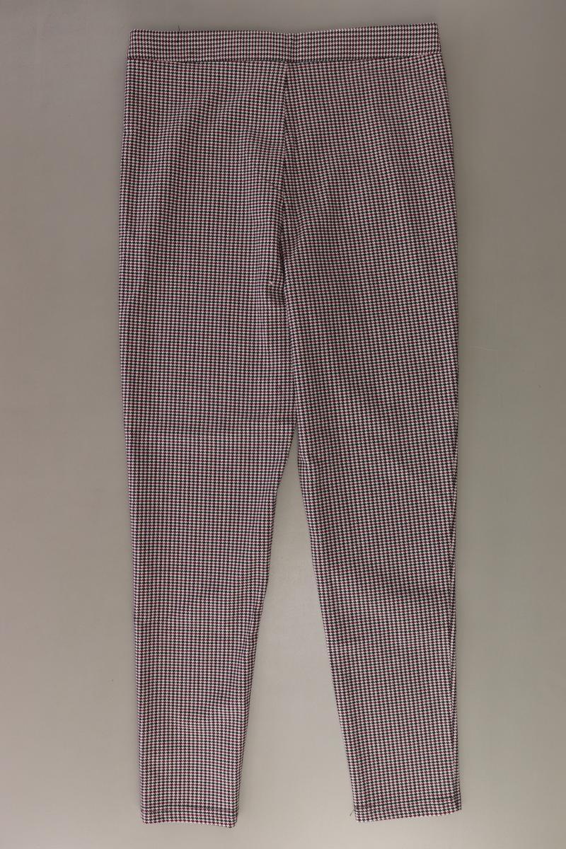 Zara Stoffhose Gr. L hahnentritt rot aus Polyester