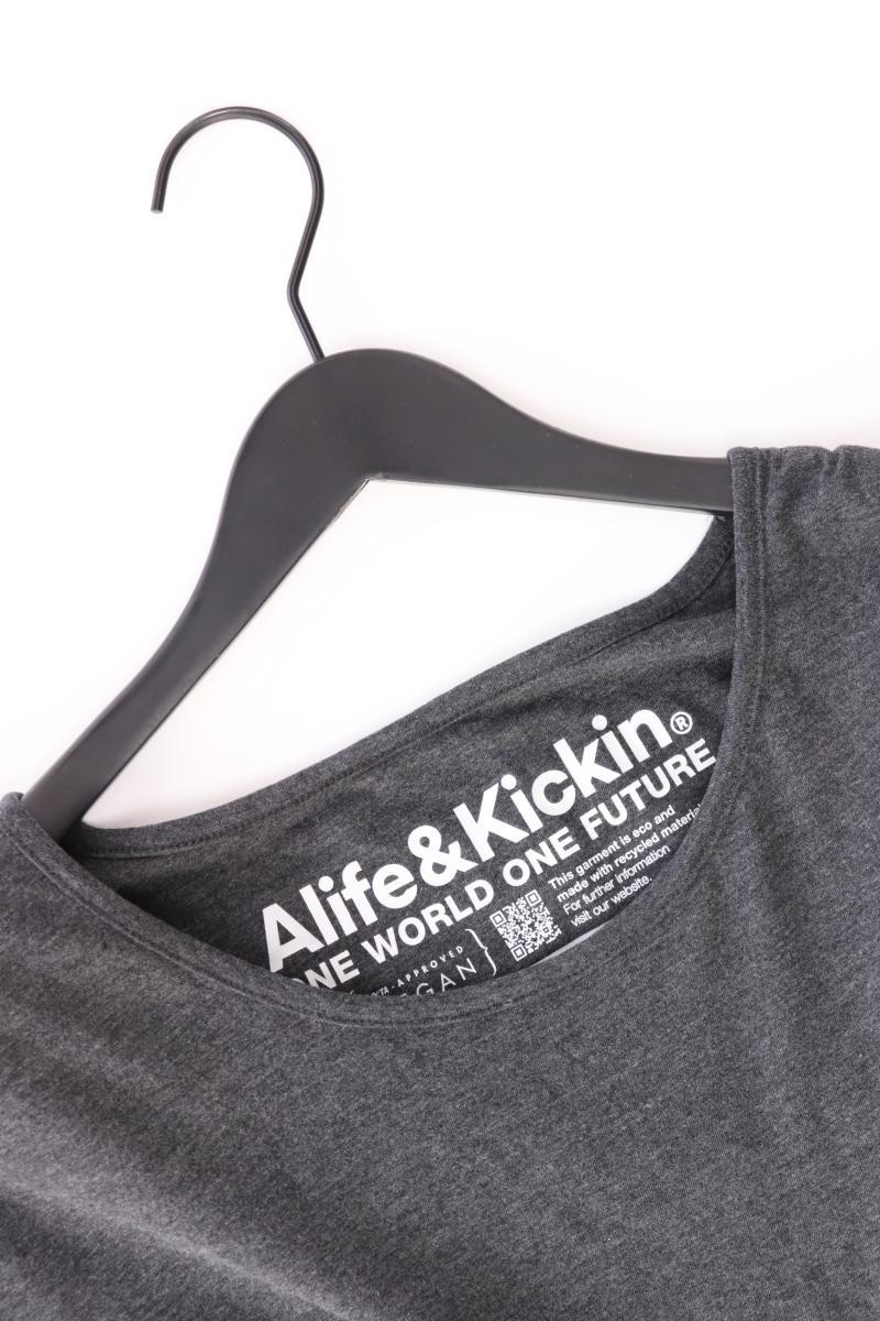 ALIFE AND KICKIN T-Shirt Gr. XXXL Kurzarm grau aus Baumwolle