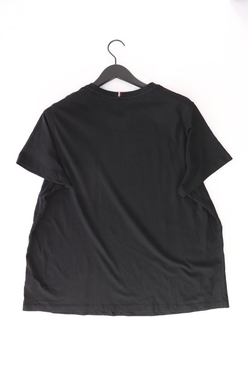 Tommy Hilfiger T-Shirt für Herren Gr. 48 Kurzarm schwarz aus Baumwolle