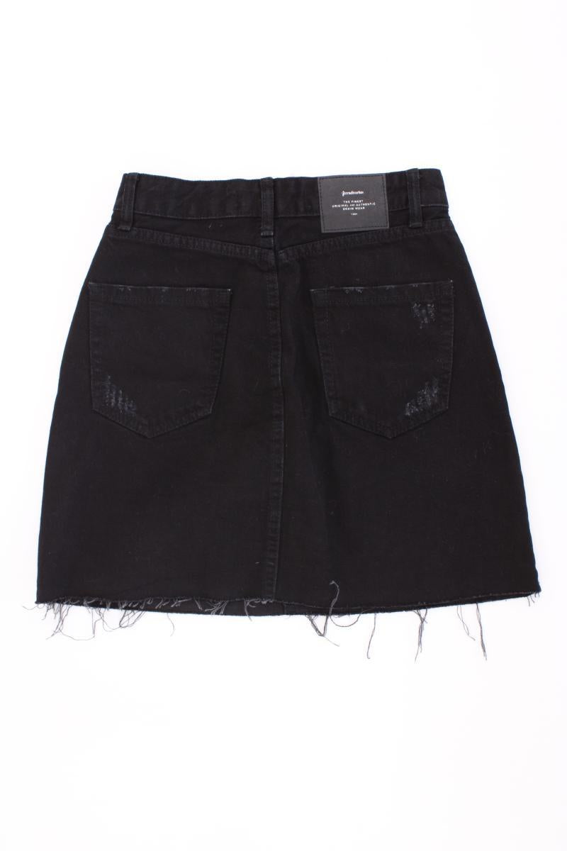 Stradivarius Jeansrock Gr. 34 schwarz