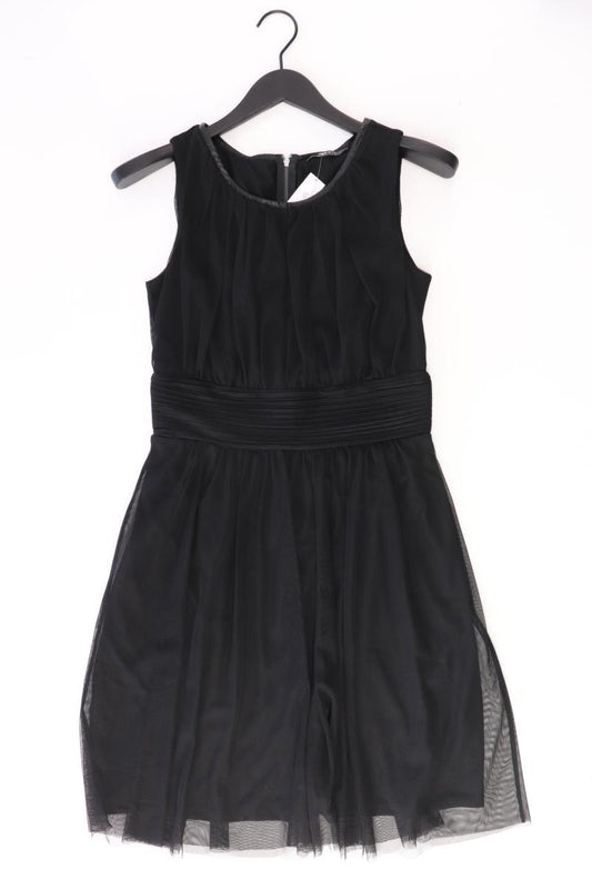 Esprit Abendkleid Gr. M Ärmellos schwarz aus Polyester