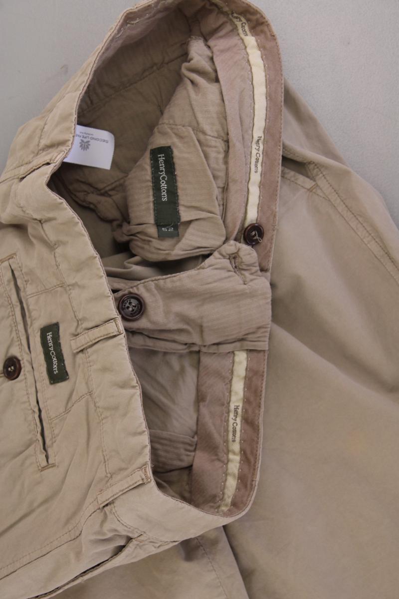 HenryCotton's Chinohose für Herren Gr. 52 braun