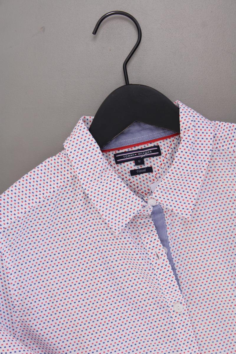 Tommy Hilfiger Langarmbluse Gr. US 12 (L) mehrfarbig aus Baumwolle
