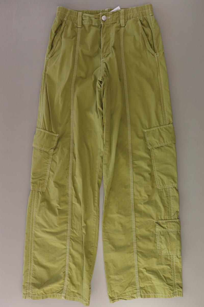 Zara Cargohose Gr. XS olivgrün aus Baumwolle