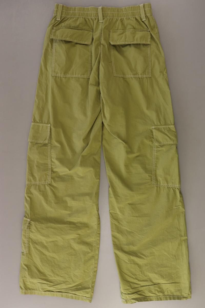 Zara Cargohose Gr. XS olivgrün aus Baumwolle