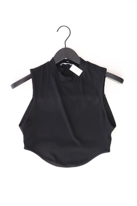 Zara Crop Top Gr. L schwarz aus Polyester