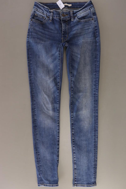 Levi's Skinny Jeans Gr. W26/L30 blau aus Baumwolle