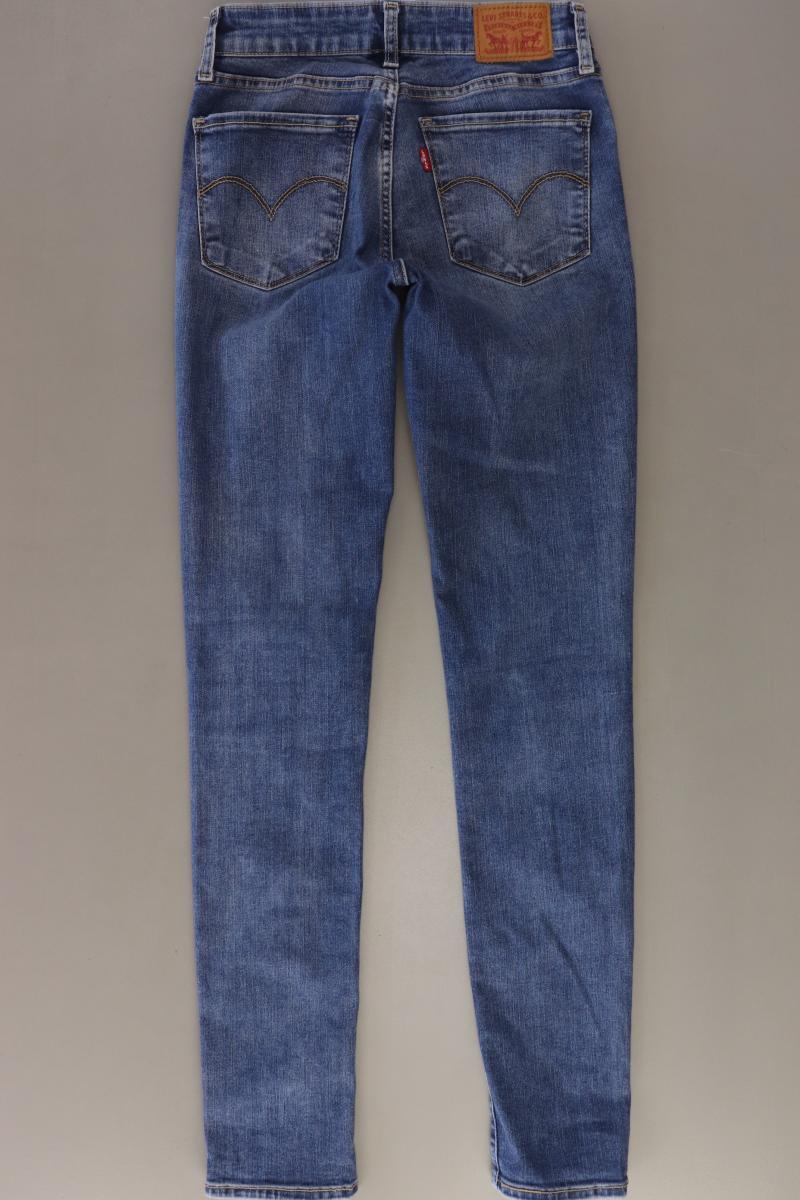 Levi's Skinny Jeans Gr. W26/L30 blau aus Baumwolle