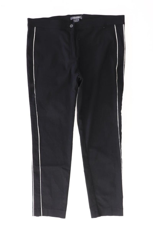 Adagio Stoffhose Gr. 46 schwarz aus Viskose