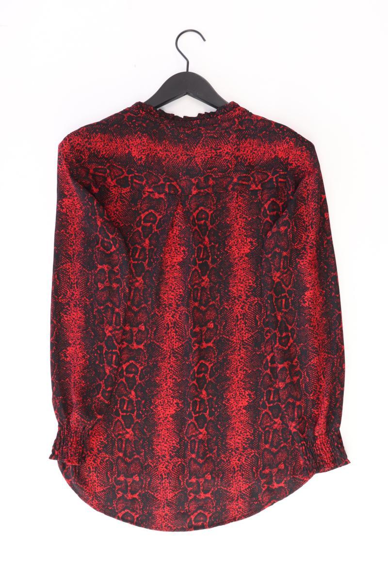 Jacqueline de Yong Langarmbluse Gr. 36 mit Tierdruck rot aus Polyester