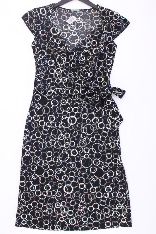 Strauss Wickelkleid Gr. 36 Kurzarm blau aus Polyester