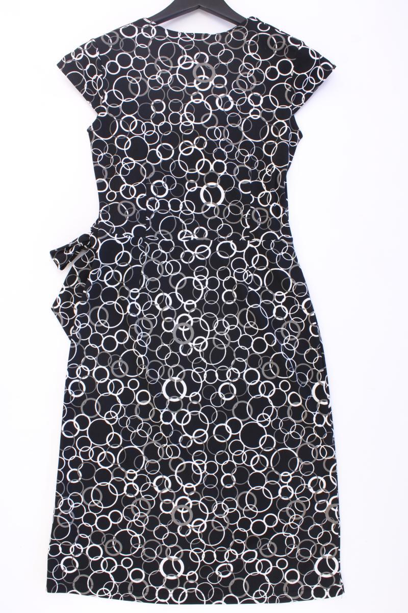 Strauss Wickelkleid Gr. 36 Kurzarm blau aus Polyester