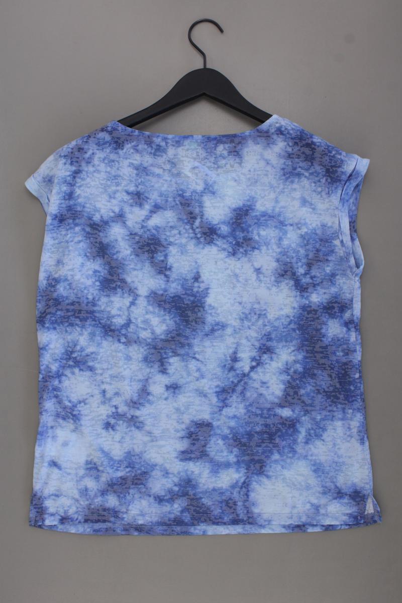 Street One Batikshirt Gr. 40 mit Batikmuster Kurzarm blau aus Polyester