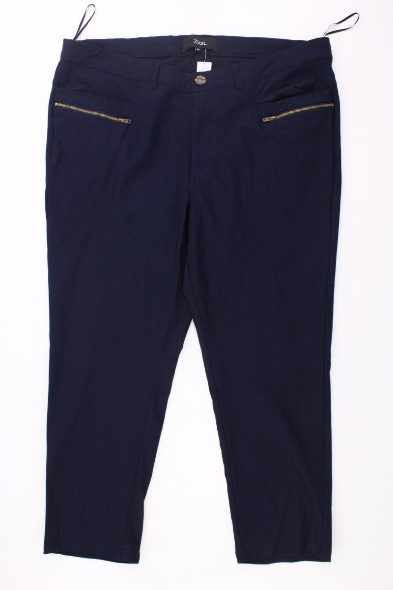 Zizzi 7/8 Hose Gr. 50 blau aus Viskose