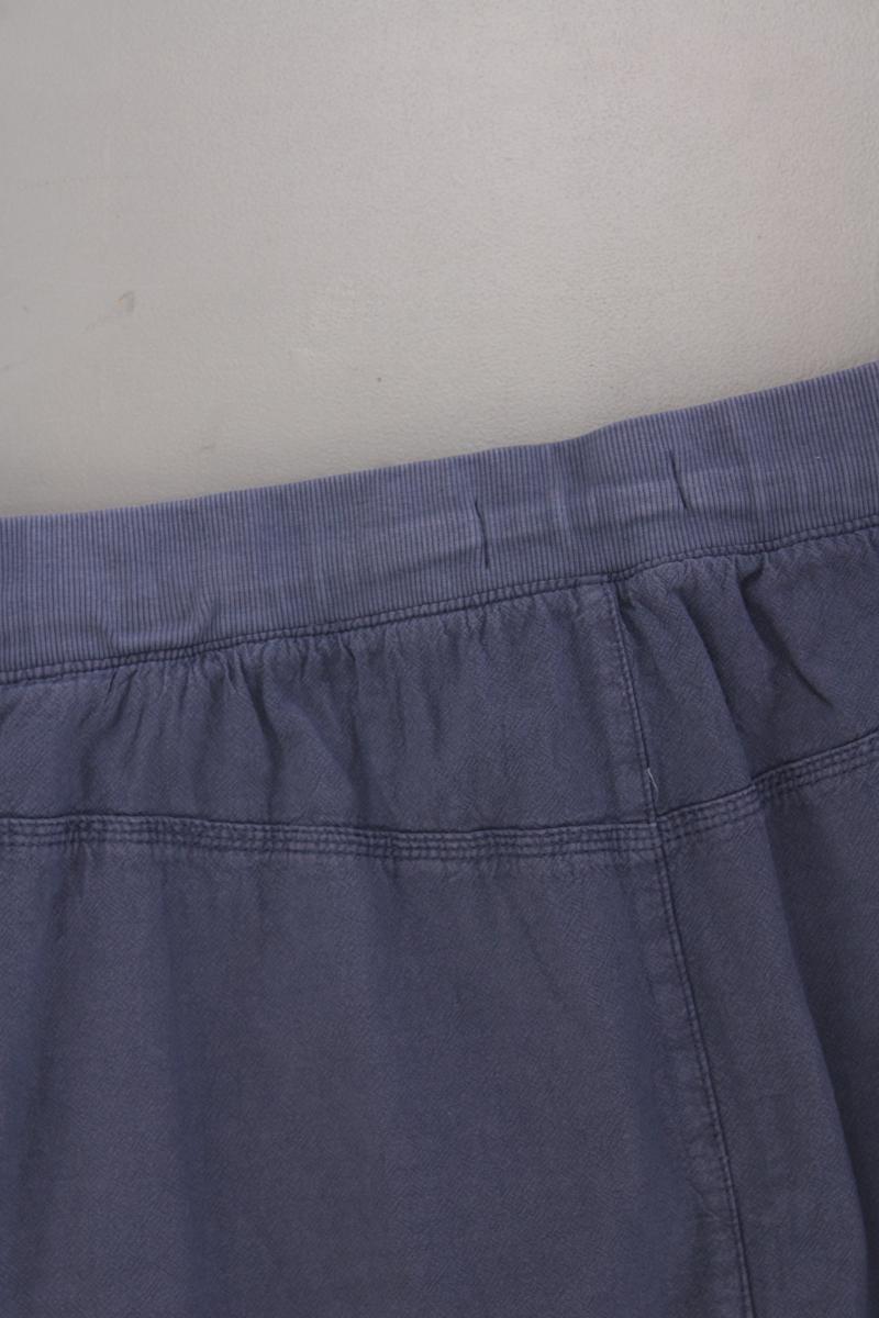Zizzi Rock Gr. 50/52 blau aus Baumwolle