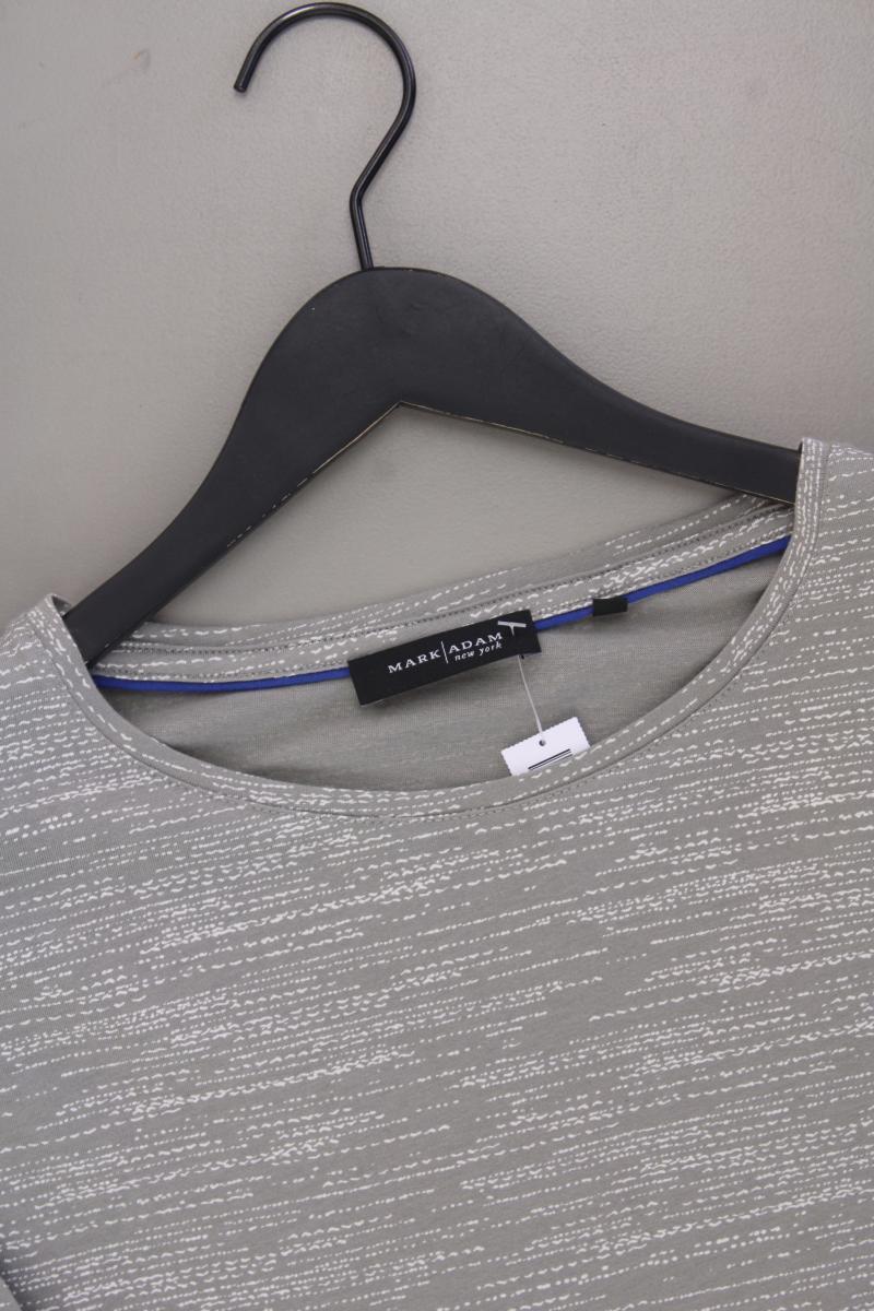 MARK ADAM Classic Shirt Gr. 40 3/4 Ärmel grau