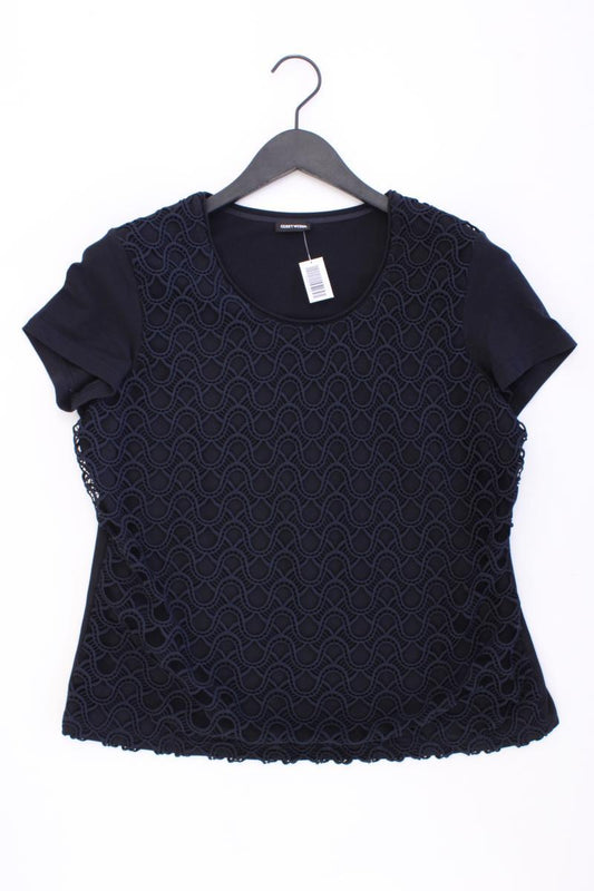 Gerry Weber T-Shirt Gr. 42 Kurzarm blau