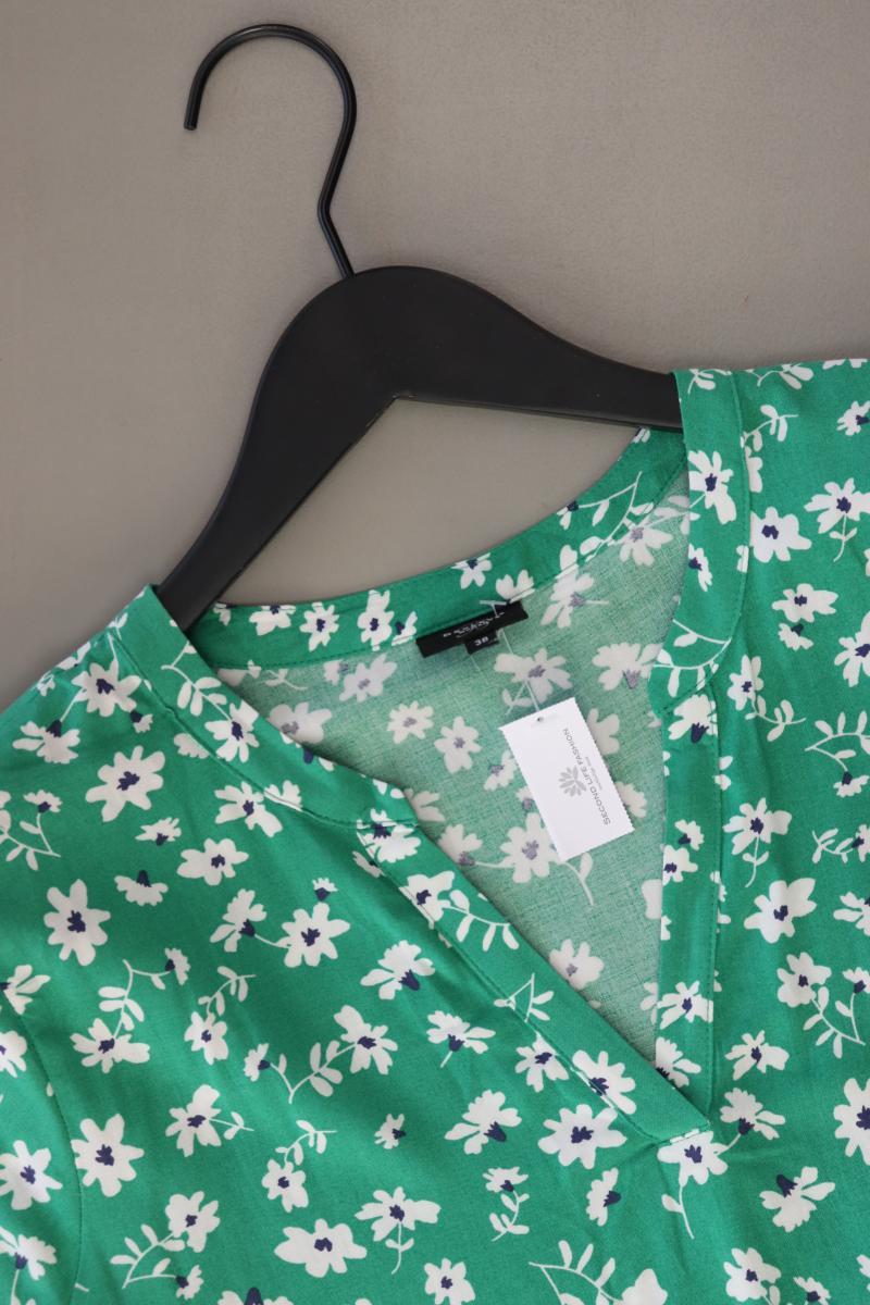 Bexleys Kurzarmbluse Gr. 38 grün aus Viskose