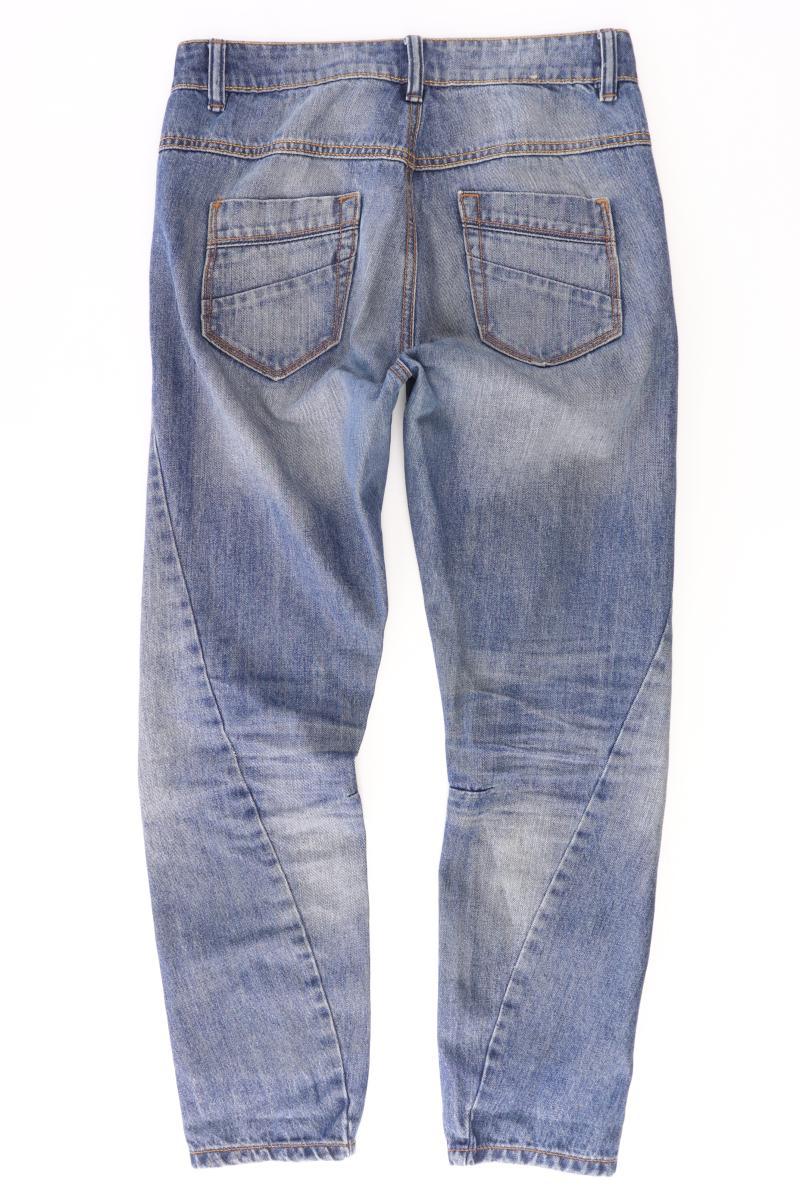 Benetton Boyfriend Jeans Gr. W26 blau aus Baumwolle