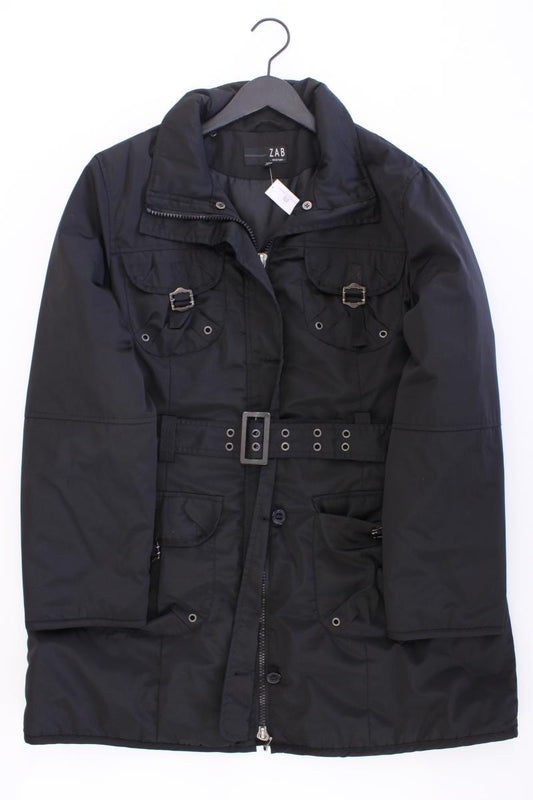 Zab Lange Jacke Gr. 46 schwarz aus Polyester