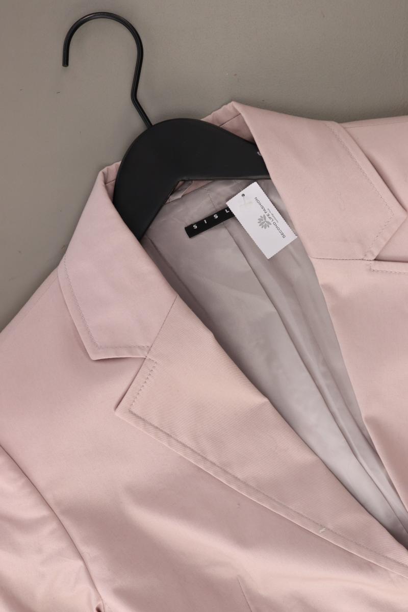 Sisley Regular Blazer Gr. IT 46 (M) rosa aus Baumwolle