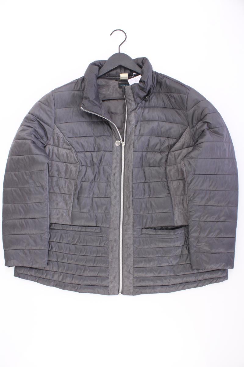 Création L. Steppjacke Gr. 50 grau aus Polyester