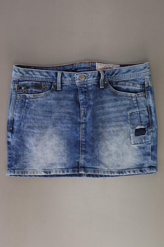 edc by Esprit Jeansrock Gr. 40 blau aus Baumwolle