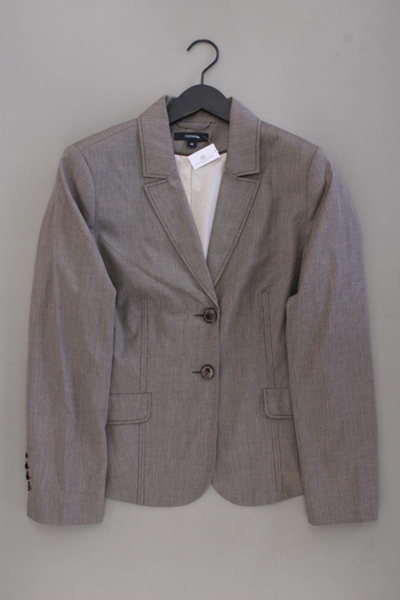 comma, Classic Blazer Gr. 42 grau aus Polyester