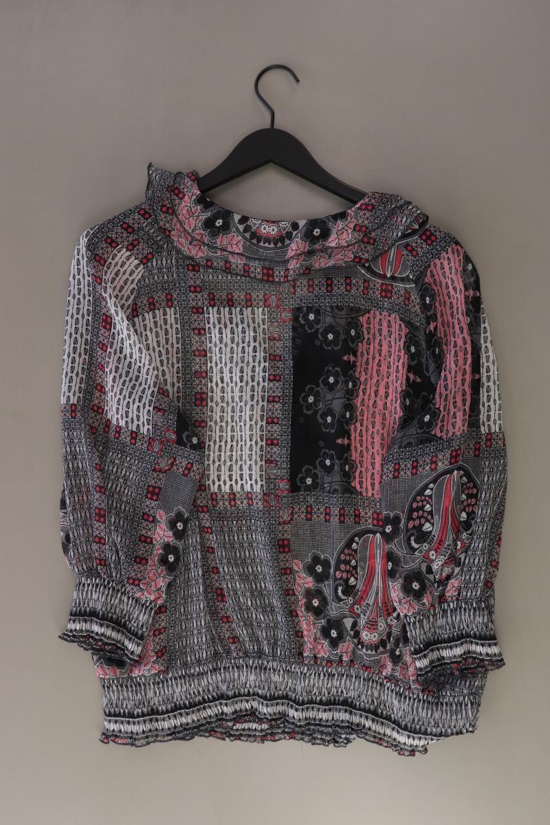 Taifun Regular Bluse Gr. XL 3/4 Ärmel grau aus Polyester
