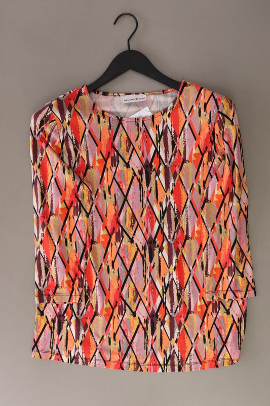 Helena Vera Printshirt Gr. 38 3/4 Ärmel orange aus Viskose