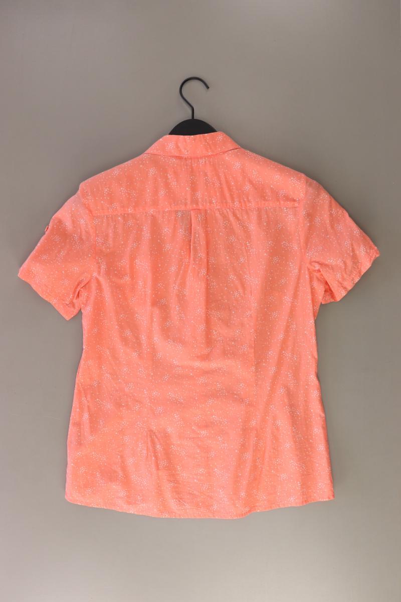 Opus Kurzarmbluse Gr. 38 orange aus Baumwolle