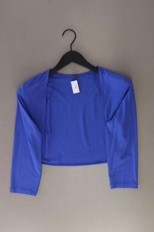 Selection by s.Oliver Bolero Gr. 40 3/4 Ärmel blau aus Viskose