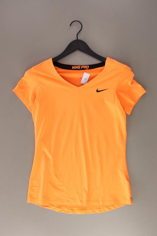 Nike Sportshirt Gr. L Kurzarm orange aus Polyester