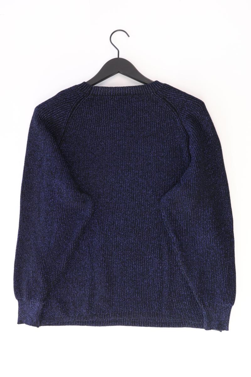 Asos Grobstrickpullover Gr. 40 blau aus Baumwolle