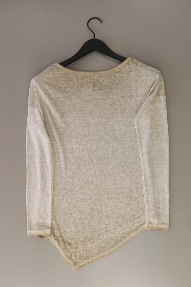 Decay Longsleeve-Shirt Gr. S Langarm braun aus Viskose