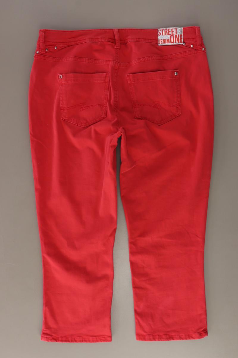 Street One Five-Pocket-Hose Gr. W31/L22 rot aus Baumwolle