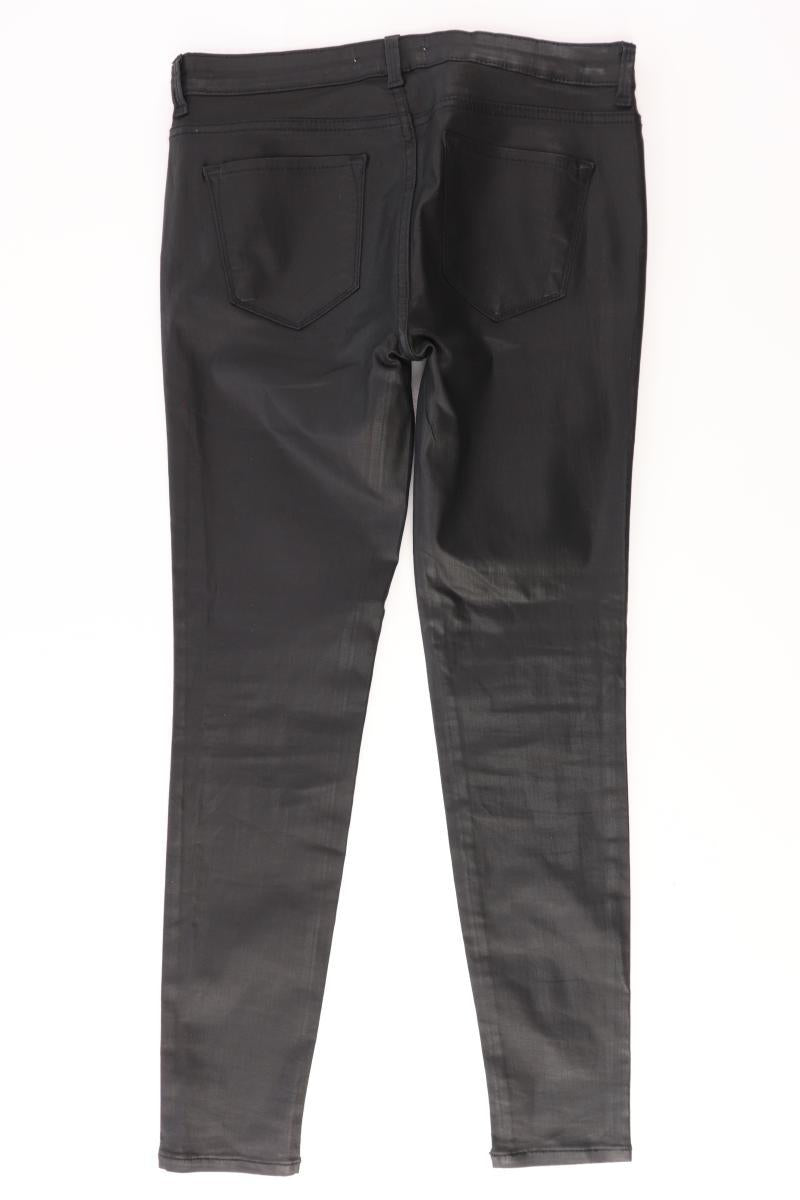 Zara Five-Pocket-Hose Gr. 36 schwarz aus Baumwolle