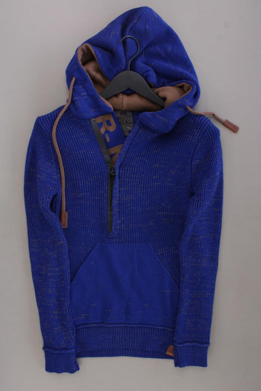 Rusty Neal Hoodie für Herren Gr. M blau aus Baumwolle