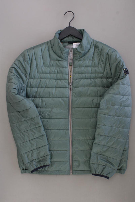 Crossfield Steppjacke für Herren Gr. 52 neuwertig grün aus Polyester