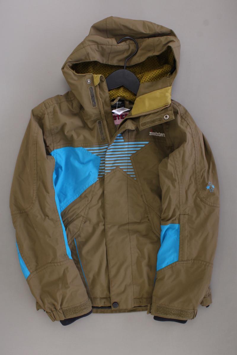 Zimtstern Kapuzenjacke Gr. XS olivgrün aus Nylon